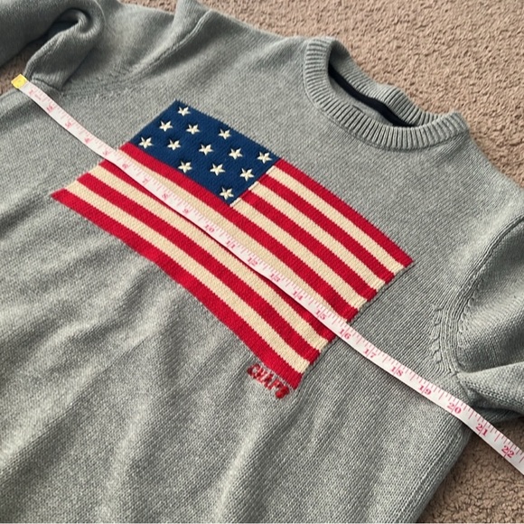 Vintage Ralph Lauren American Flag Sweater - Chaps - Picture 6 of 7